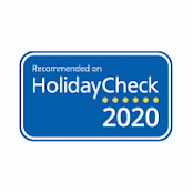 Recommended on HolidayCheck 2019